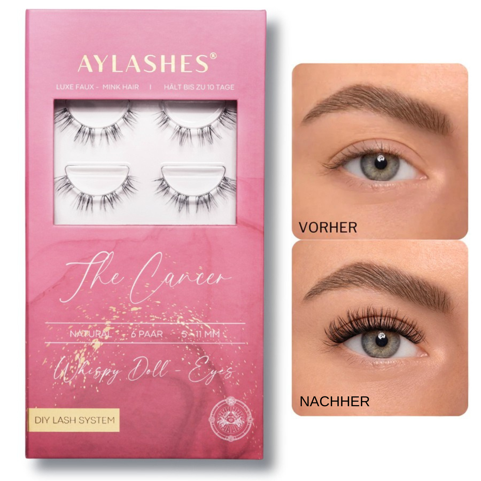 DIY Wimpern · DIY Wimpernverlängerung · Wimpernverlängerung zu Hause · DIY  Lashes · Wimpernextensions selber machen · Wimpern ohne Studio
