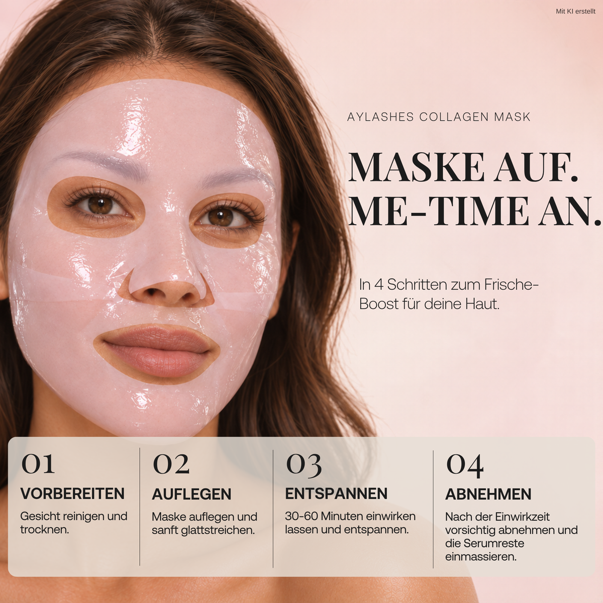 COLLAGEN PINK GLOW FACE MASK DNA+