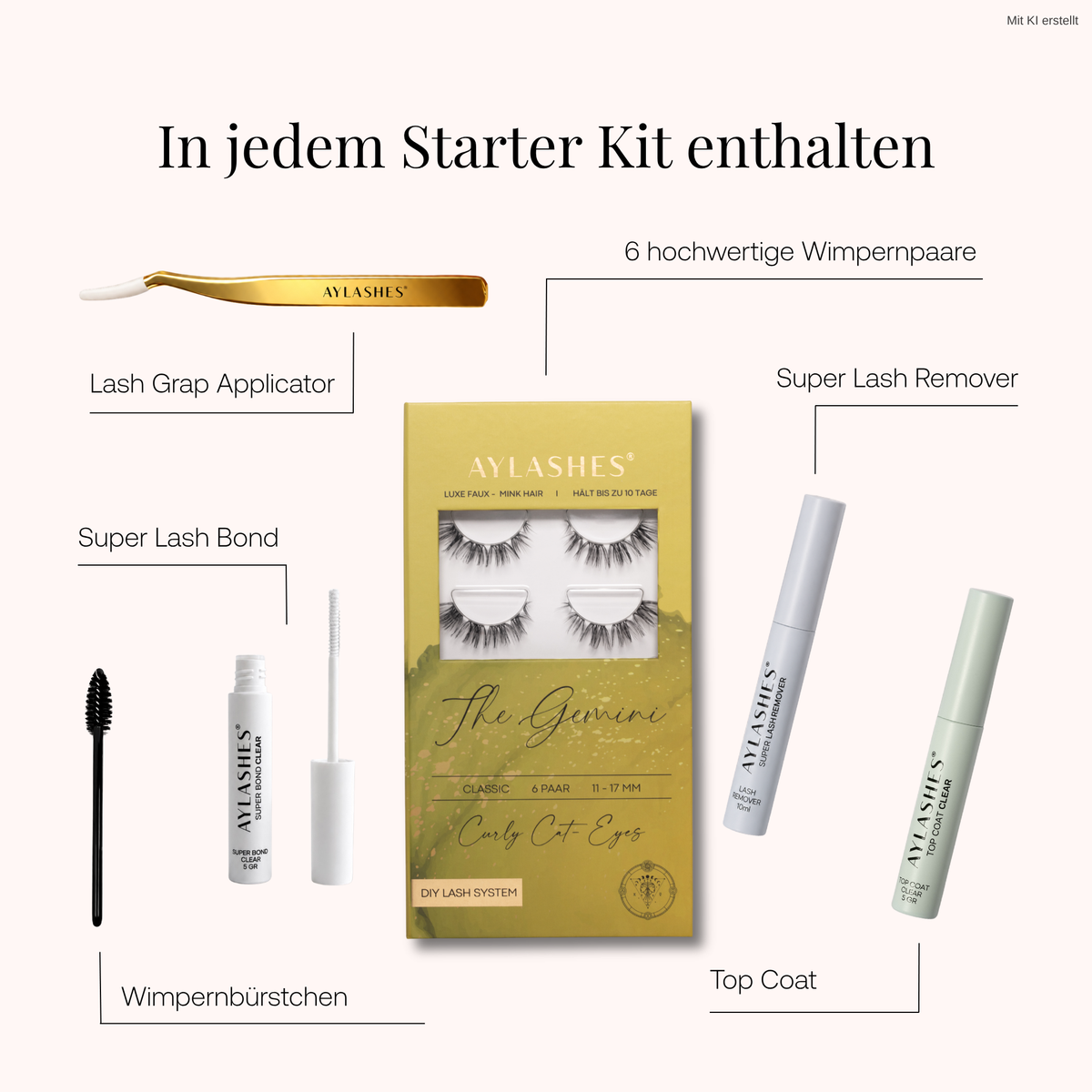 THE GEMINI STARTER KIT (ZWILLINGE 3-14 MM)