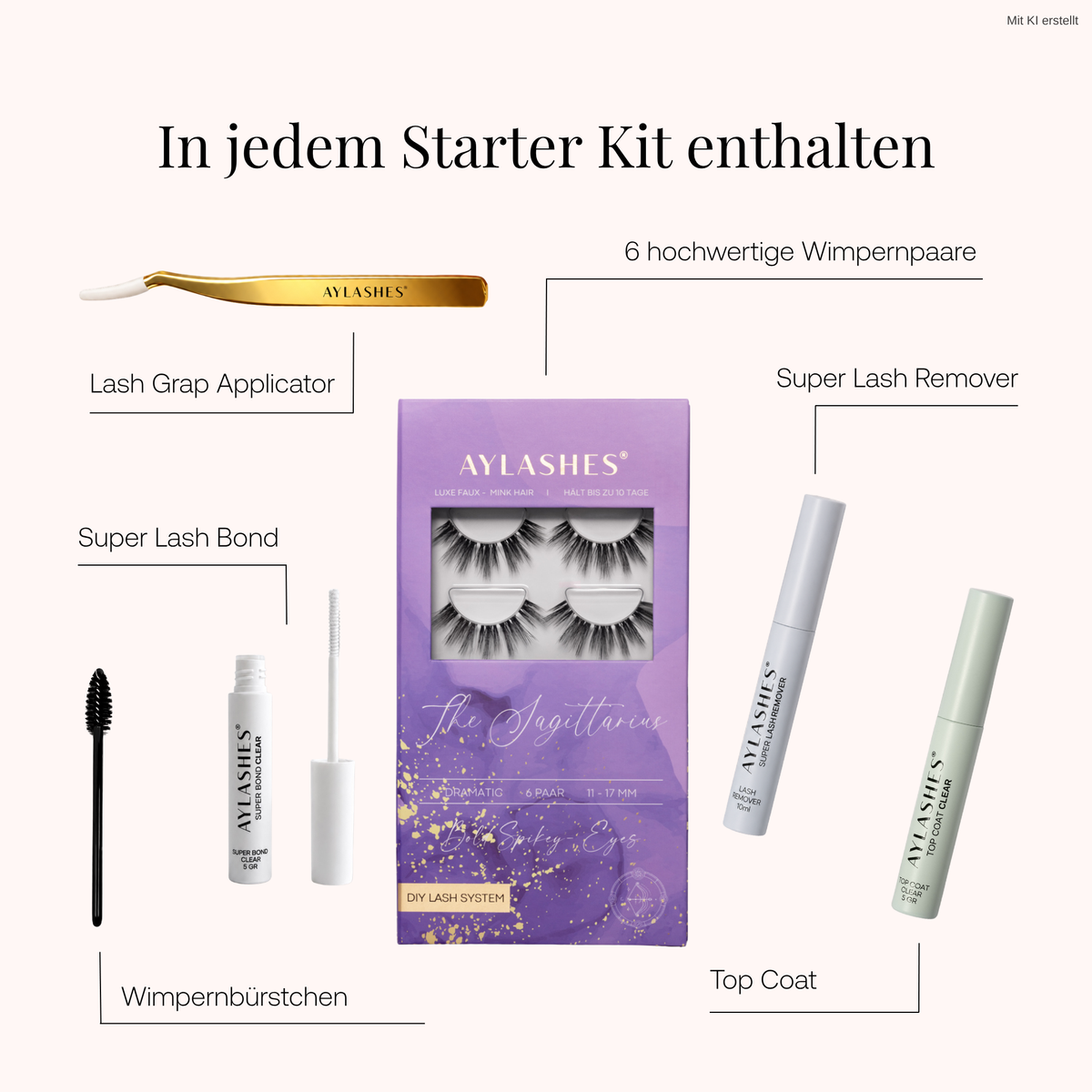 THE SAGITTARIUS STARTER KIT (SAGITTARIUS 11-17 MM)