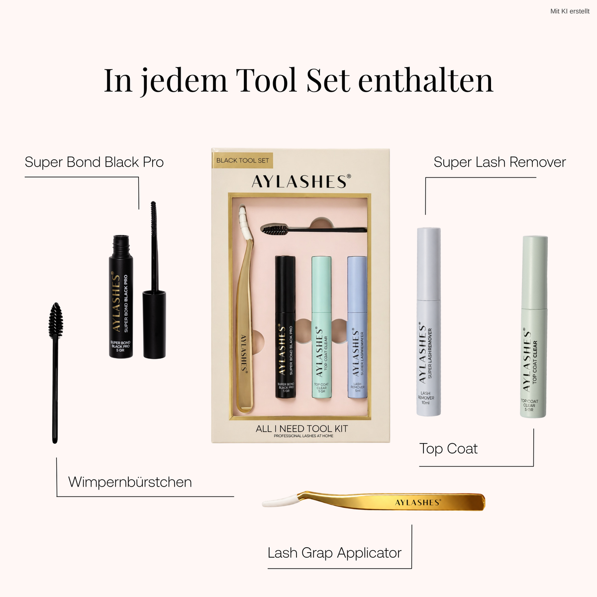 BLACK TOOL SET