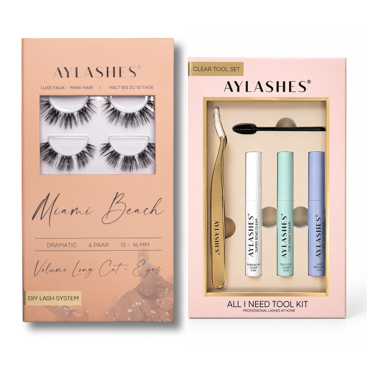 MIAMI BEACH STARTER KIT (15mm-16mm) - Clear