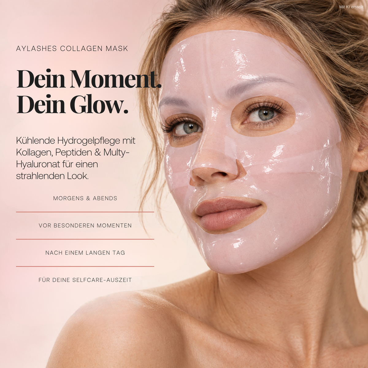 COLLAGEN PINK GLOW FACE MASK DNA+