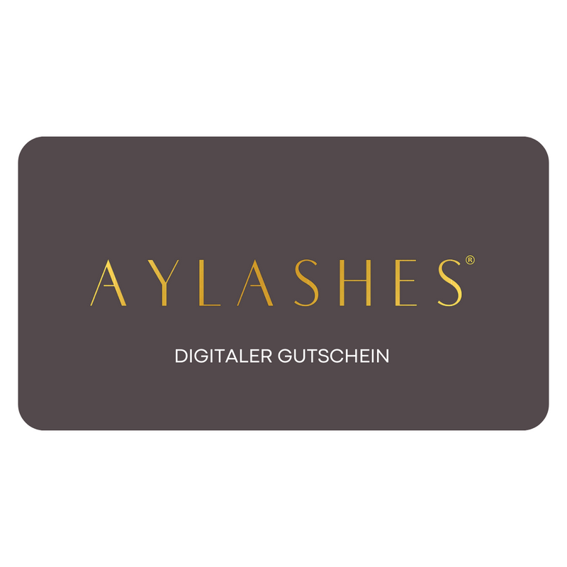 AYLASHES DIGITALER GUTSCHEIN
