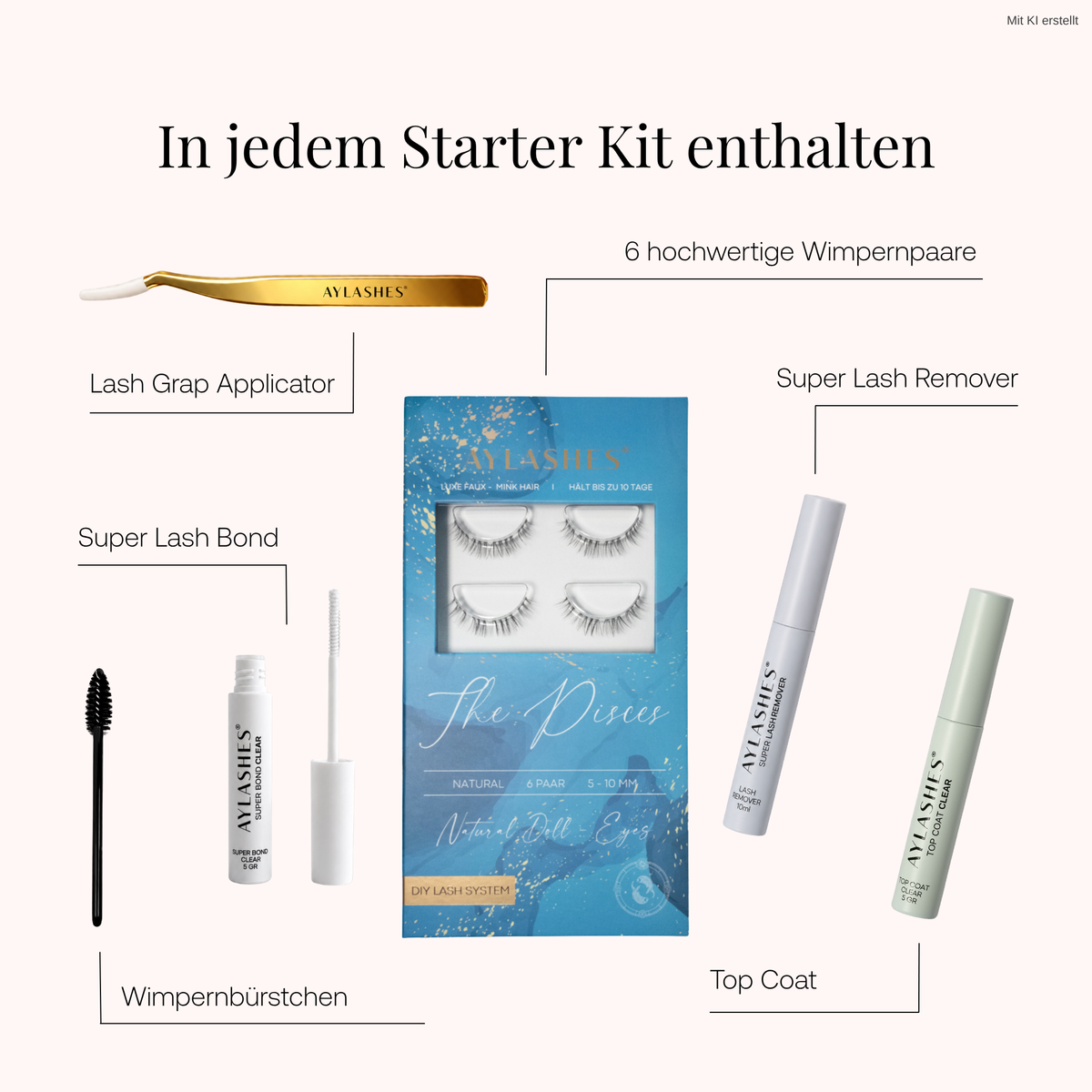 THE PISCES STARTER KIT (FISCHE 5-10 MM)