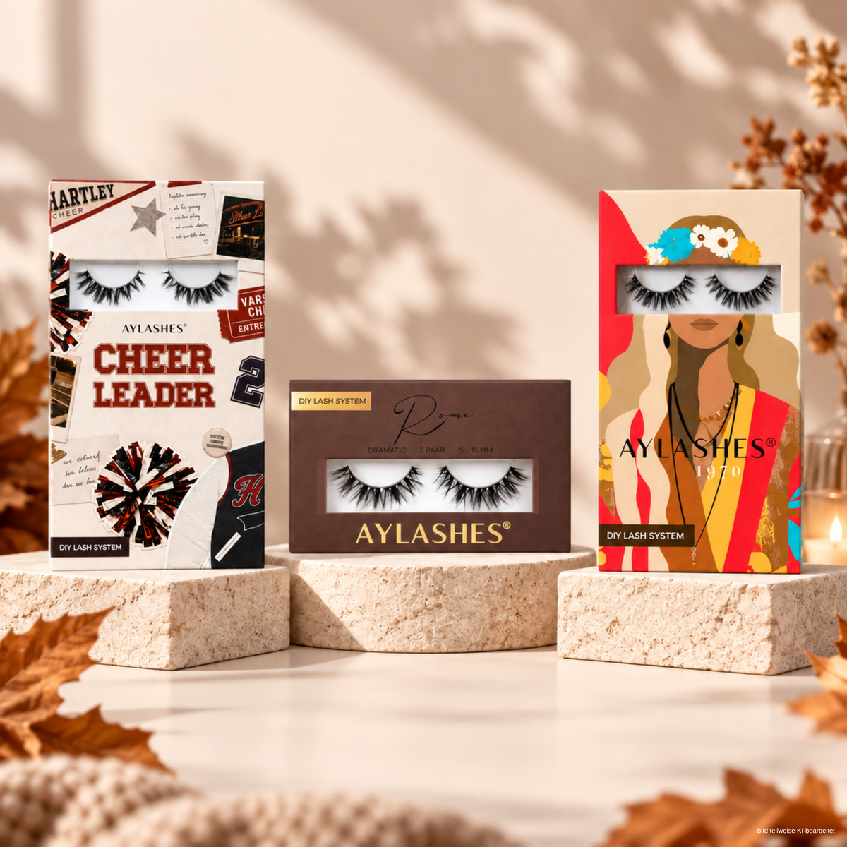 Aylashes Fall It-Girl Lash Bundle | Cheerleader + Rome Duo + 1970