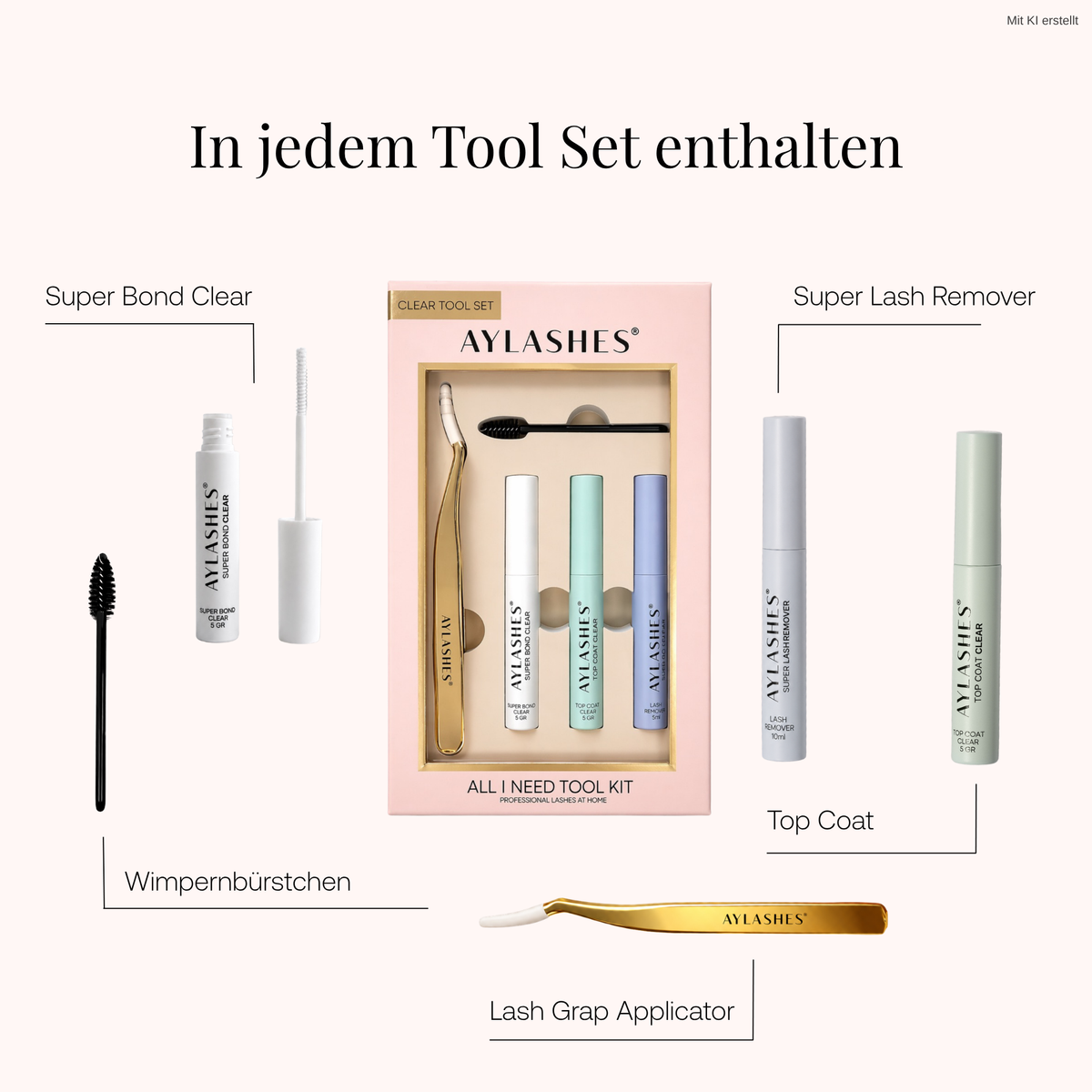 CLEAR TOOL SET