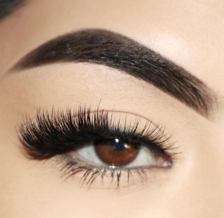 Wimpern zum flirten